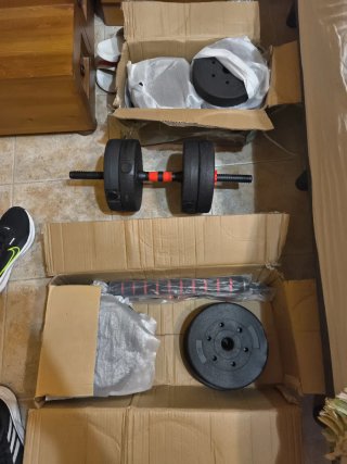 Pesas de gimnasio ajustables