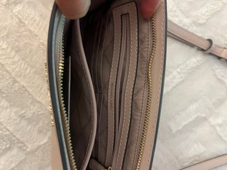 Bolso Michael Kors Rosa y Dorado