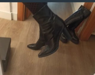 Botas Zara Piel Talla 37