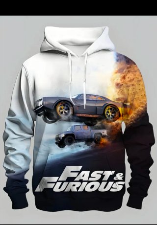 Sudadera Fast & Furious Talla L