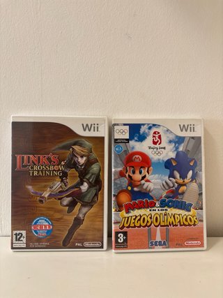 Lote 2 Juegos Wii: Zelda + Mario Olympic