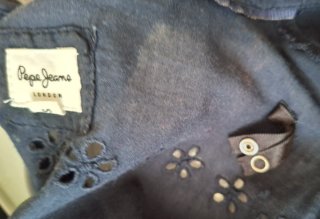 Camisa sin mangas Pepe Jeans azul Talla S