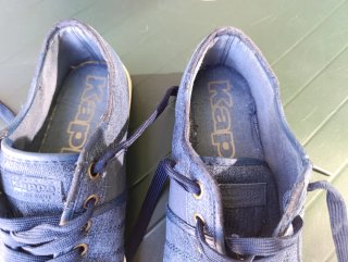 Zapatillas lona Kappa azul