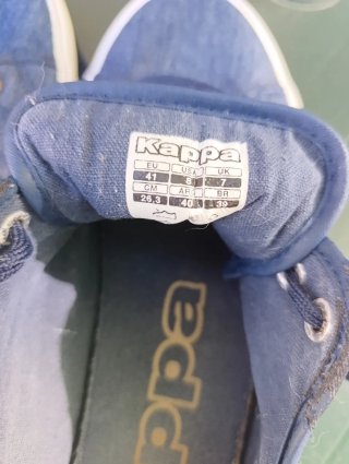 Zapatillas lona Kappa azul