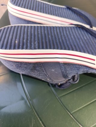 Zapatillas lona Kappa azul