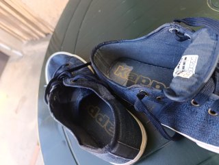 Zapatillas lona Kappa azul