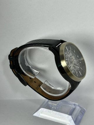 Reloj Kenneth Cole Skeleton Automático Negro