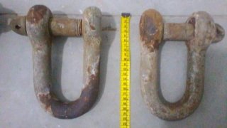 2 Grilletes de acero
