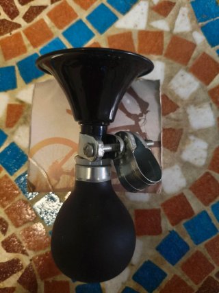 Bocina para Bicicleta Clásica Negra