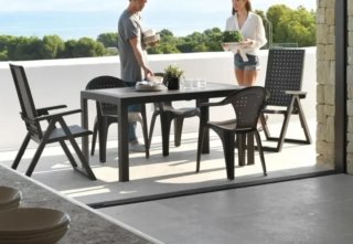 Shaf - Tavolo da Giardino e Terrazza Dream 140 cm