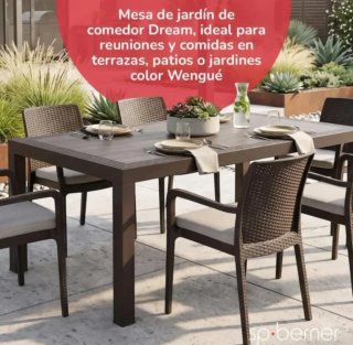 Shaf - Tavolo da Giardino e Terrazza Dream 140 cm