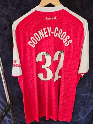 Camiseta Arsenal 32 Cooney-Cross 25/26 Talla 3XL