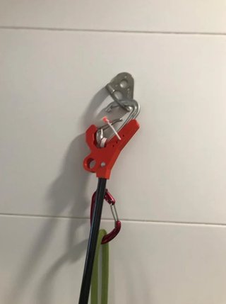 2 Pinzas para caña de escalada
