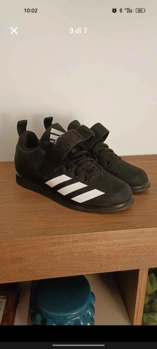 Scarpe Adidas Powerlifting Nere