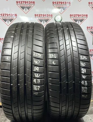 225 40 19 W BRIDGESTONE RUEDA AL 90% VIDA UTIL