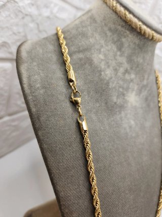 Colgante Medusa Acero Quirúrgico Chapado Oro