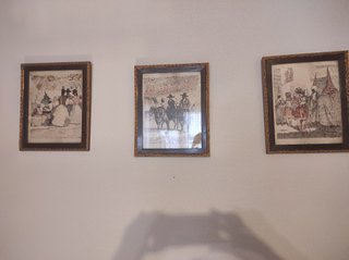 Tres cuadros decorativos a juego