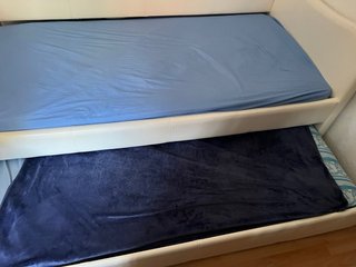 Sofá Cama Nido Blanco con Colchón