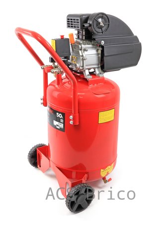 Compresor de Aire Vertical 50L - 2 Hp - 09330 - Mader