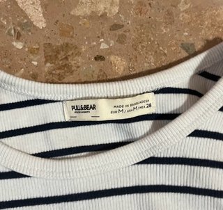 Camiseta de tirantes a rayas