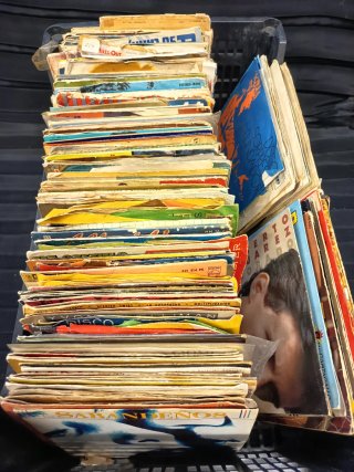 Lote +200 Vinilos Singles/EPs 7 Pop Rock
