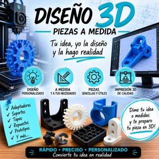 Servicio de Diseño e Impresión 3D