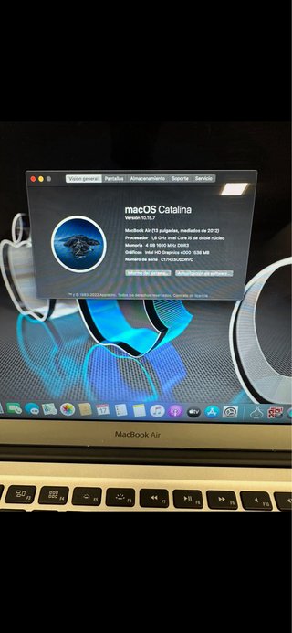 MacBook Air 13” i5 Plata