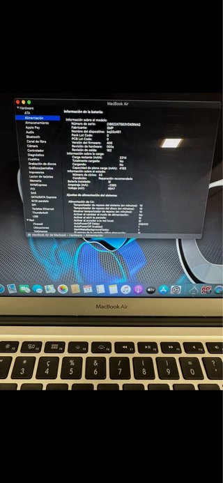MacBook Air 13” i5 Plata