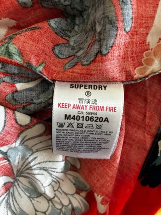Camisa Hawaiana Superdry Estampado Floral