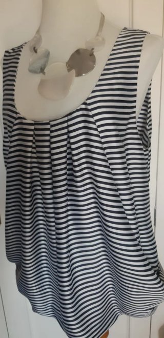 Blusa de verano a rayas