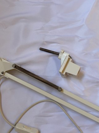 Lámpara flexo estudio blanca