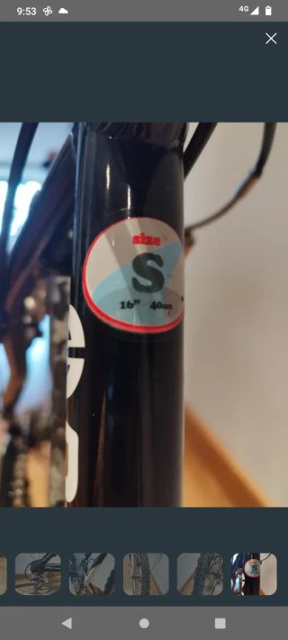 Bicicleta MTB DTB Storm 7.0 Talla S