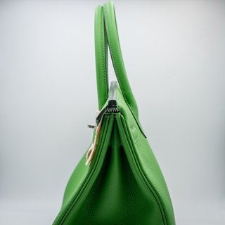 Bolso Hermes Birkin 30 Veau Togo Verde