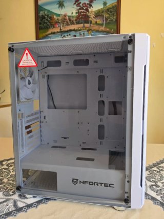 Torre PC Nfortec Azir ATX Blanca
