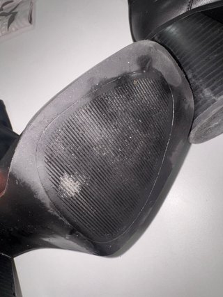 Botines Stradivarius negros tacón plataforma