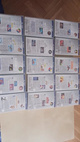 Lote Cintas VHS Disney Tesoros.