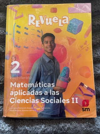 LIBRO MATEMÁTICAS PARA CIENCIAS SOCIALES 2 BACHILL