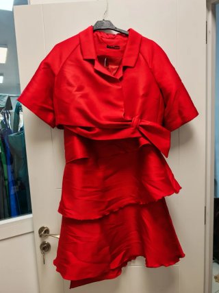 Conjunto fiesta vestido y chaqueta