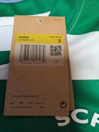 Camiseta Sporting CP Mujer Talla S Nike