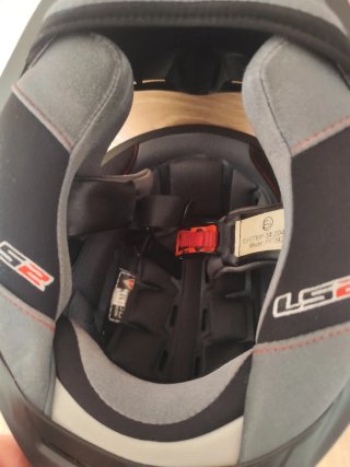 Casco Moto Junior LS2 Talla M Blanco