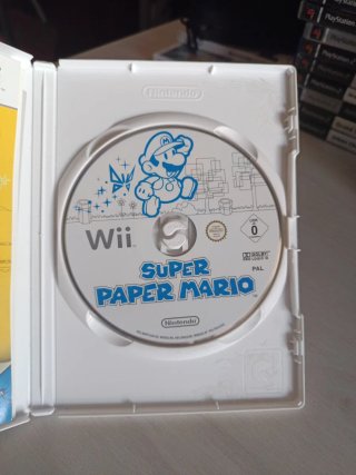 Super Paper Mario Wii Completo Nintendo Selects