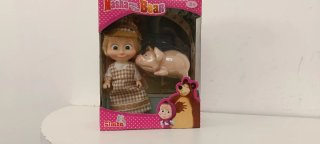 Masha e Orso Bambole Simba 4 Pezzi