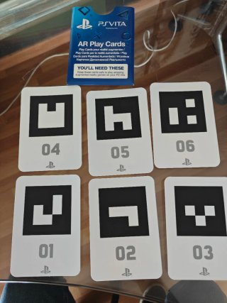 Cartas PS Vita Realidad Aumentada