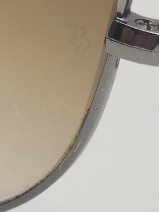 Gafas de sol Ray-Ban Aviator marrones y plateadas