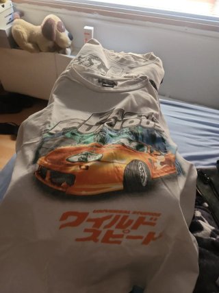 Camiseta Estampada Coche Deportivo