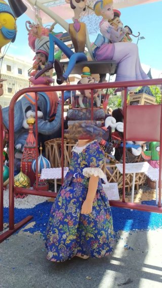 Traje Alicantina Niña Talla 1 a 3 años