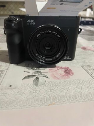 Fotocamera Digitale 4K Ultra HD Zoom 18x