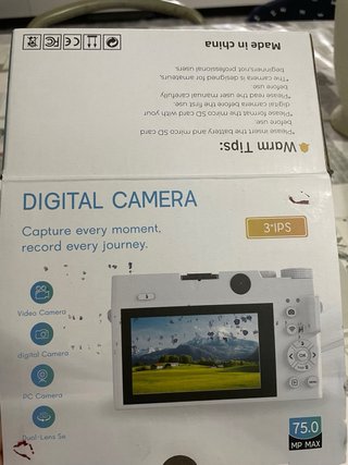 Fotocamera Digitale 4K Ultra HD Zoom 18x
