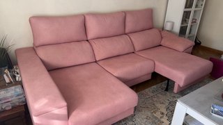 Sofá Cama Chaise Longue con Arcones