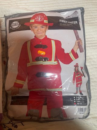 Disfraz Bombero Talla 10-12